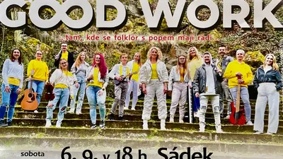 Koncert kapely GOOD WORK v Sádku u Poličky